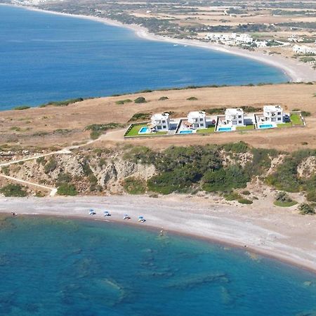 Olga Luxury Beach Front Villas Lakhaniá Esterno foto